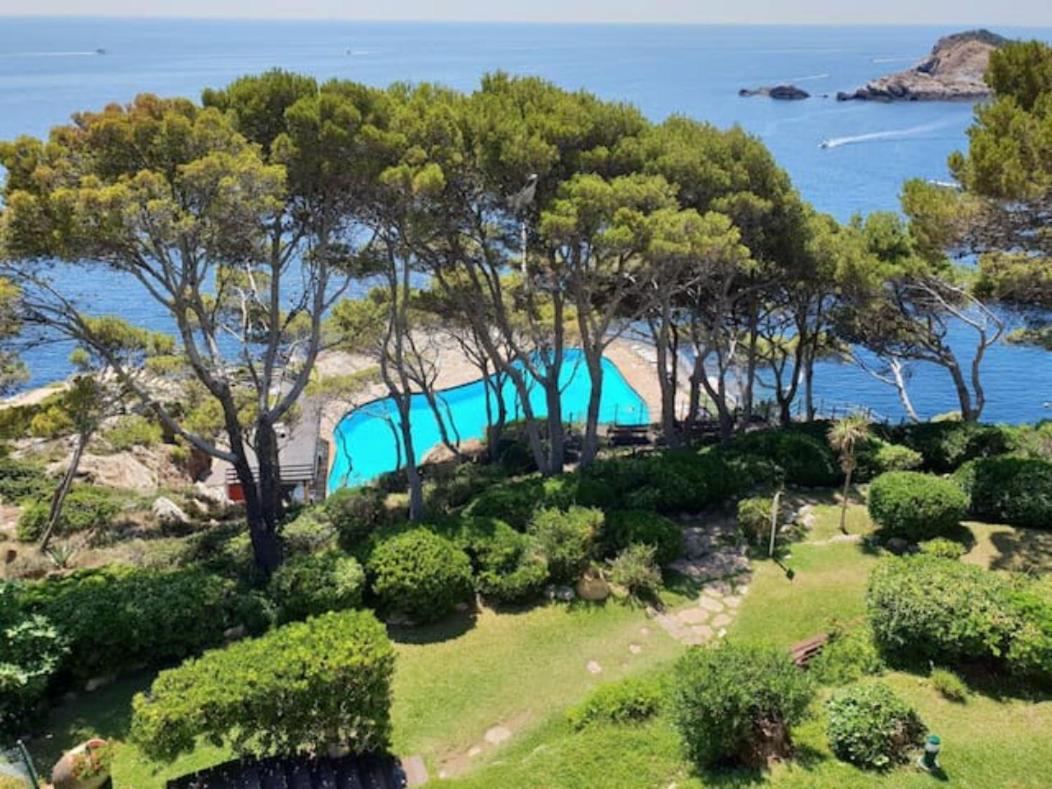 Апартаменты Capsasalbegur137 Piscina Del Mar Vista Al Patio Экстерьер фото