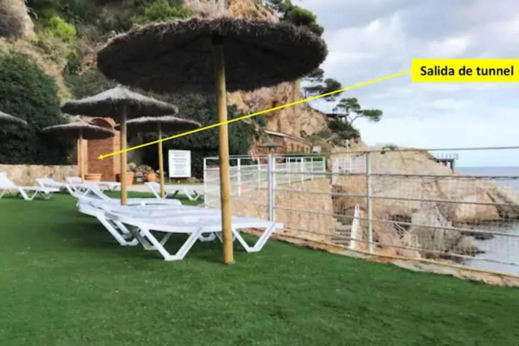 Апартаменты Capsasalbegur137 Piscina Del Mar Vista Al Patio Экстерьер фото